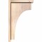 Ekena Millwork Huntington Smooth Corbel w/Backplate, Douglas Fir, 5 1/2"W x 12"D x 20"H COR06X12X20HUN01SDF - alternate 3